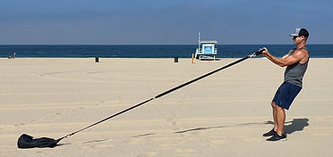 shredpak weight sled, football sled beach workout