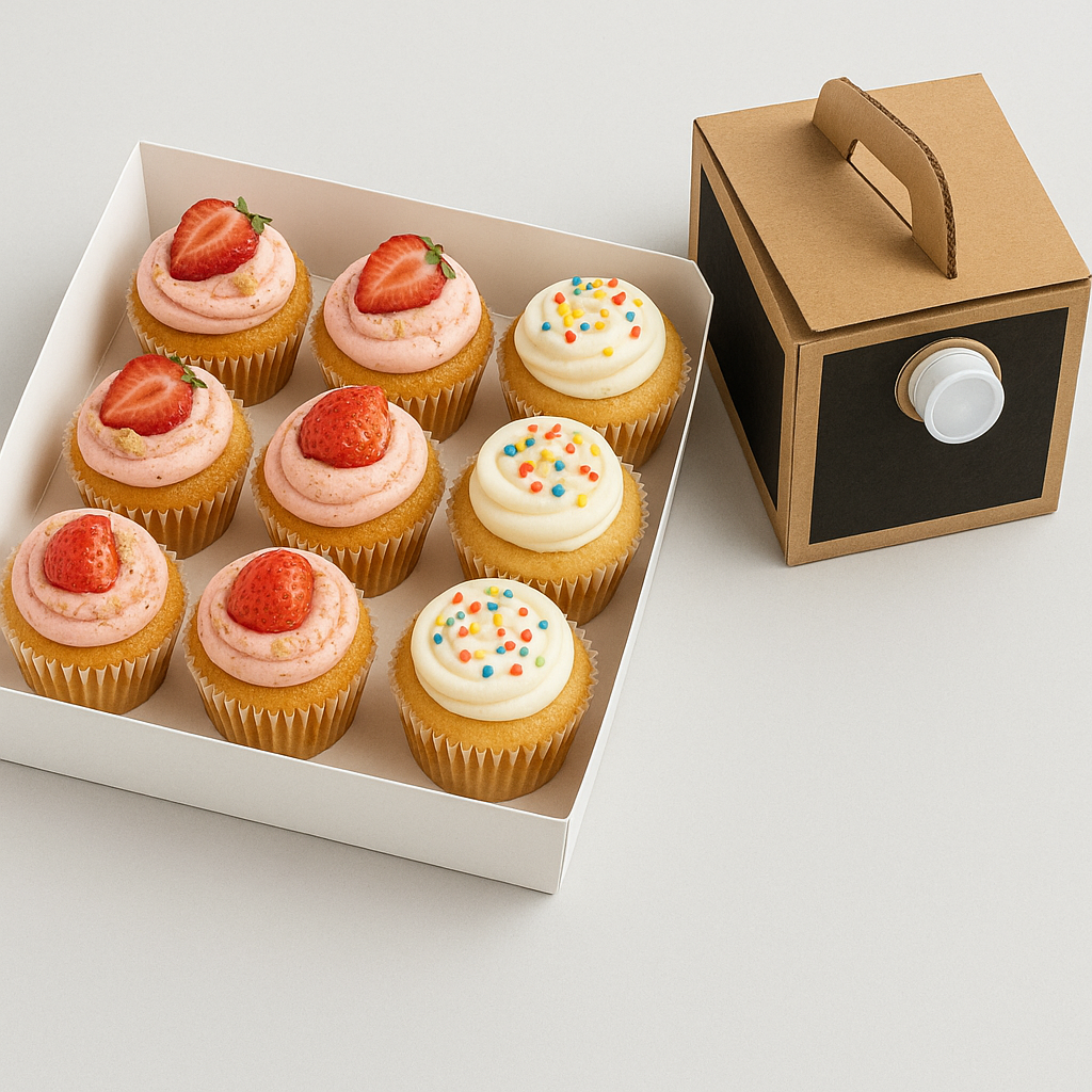 Arranged Food and Objects