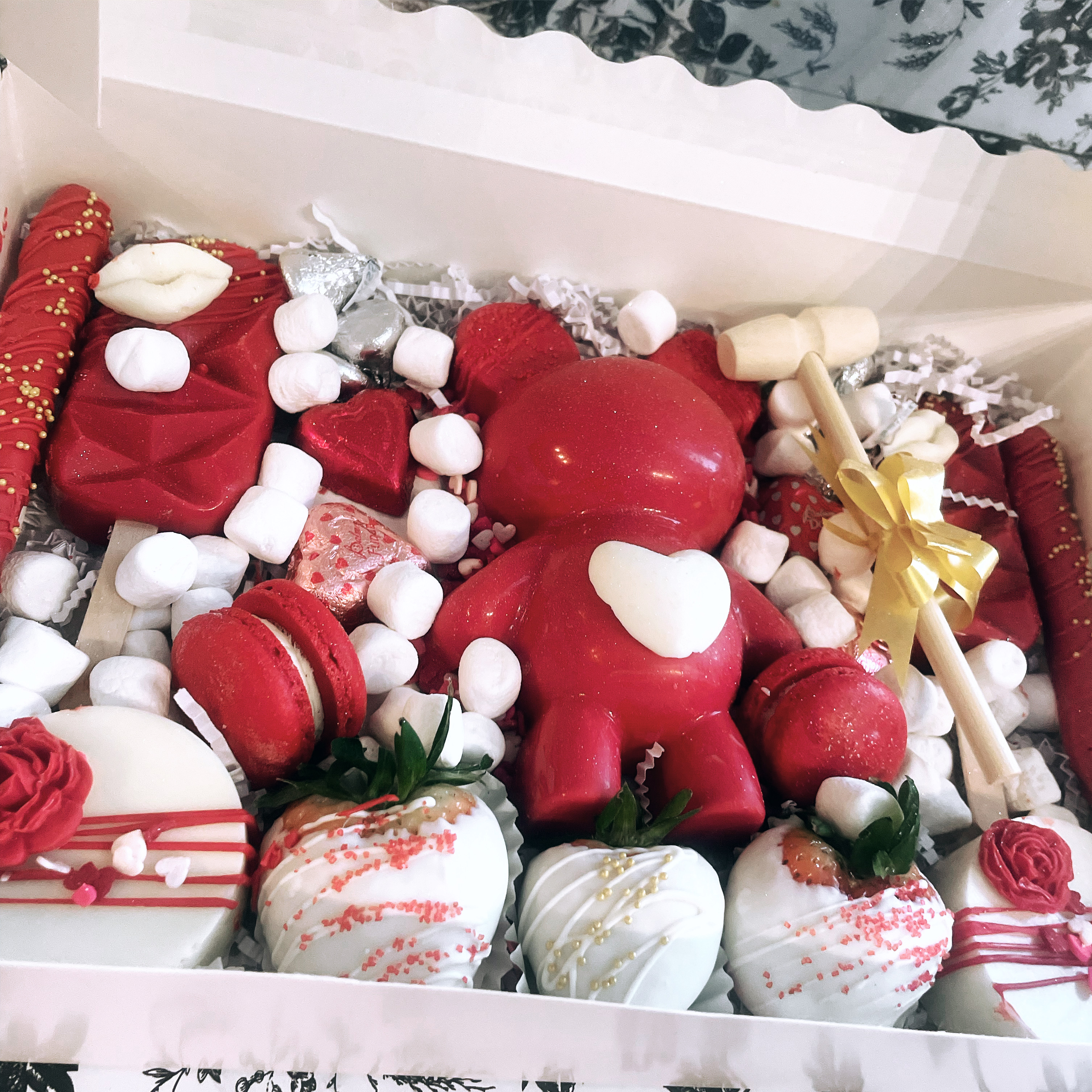 Arranged Food and Objects