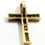 Thumbnail: 10K Gold Channel Set Diamond Cross Pendant