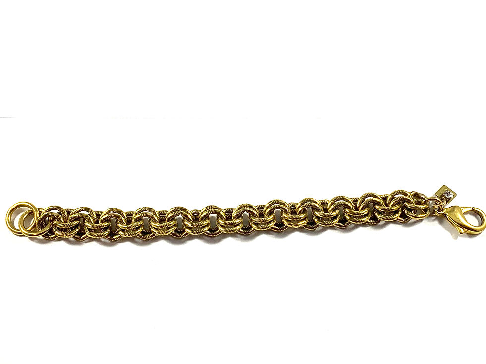 Thumbnail: John Wind Gold Tone Initial Bracelet