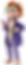 Graphical image of happy user using mobile