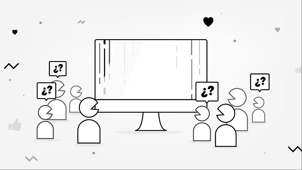Slide que ilustra el estilo gráfico