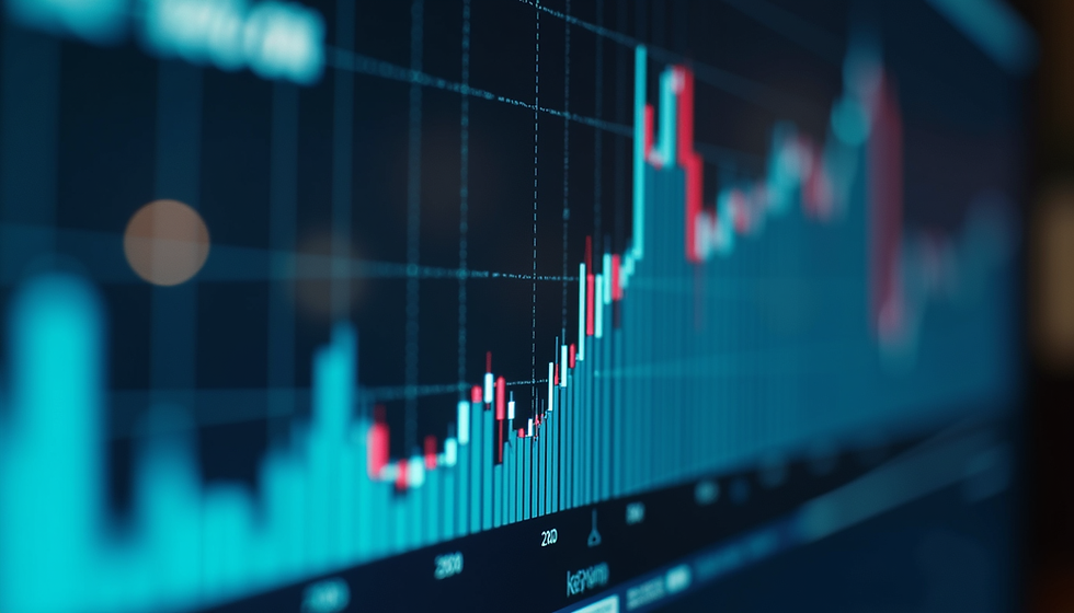 Investment portfolio chart illustrating long-term wealth building strategies through diversified stock market holdings