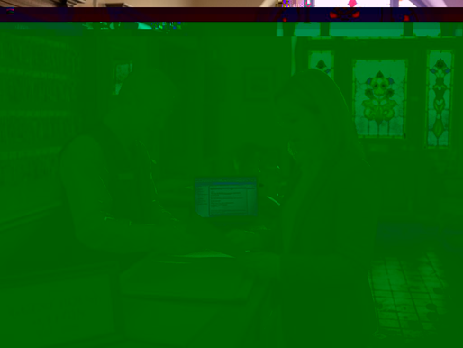 Business traveler checking in at Elgin guest house