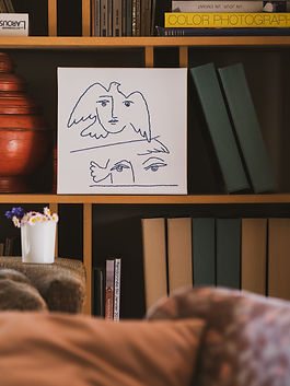 La toile brodée