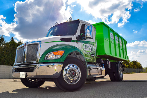 TNL waste bin truck