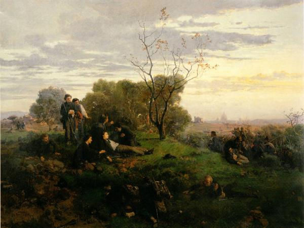 Girolamo_Induno_Morte_di_Enrico_Cairoli.