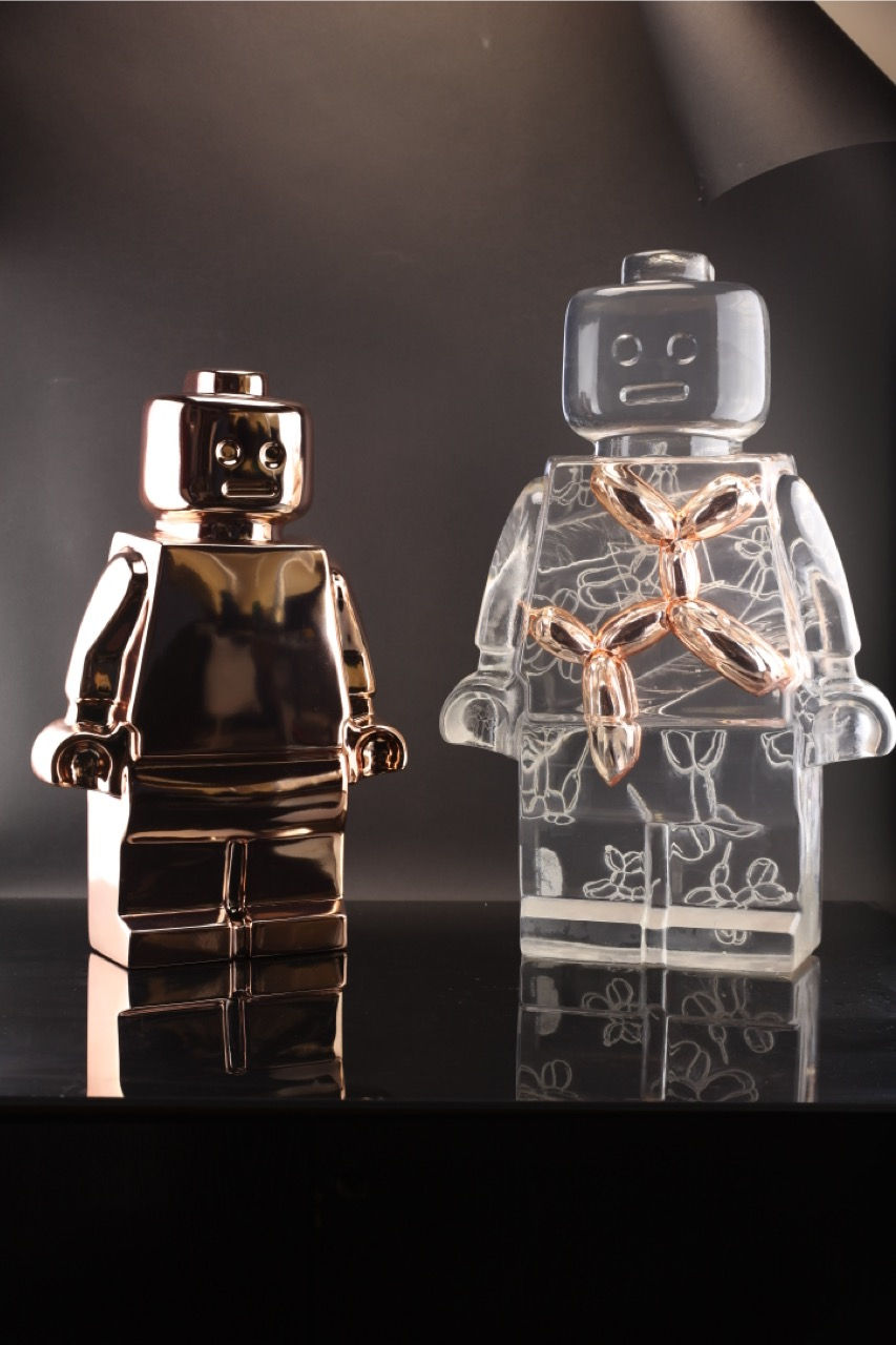 Miniature : Roboclusion XXL  balloon dog KOONS  60 CM