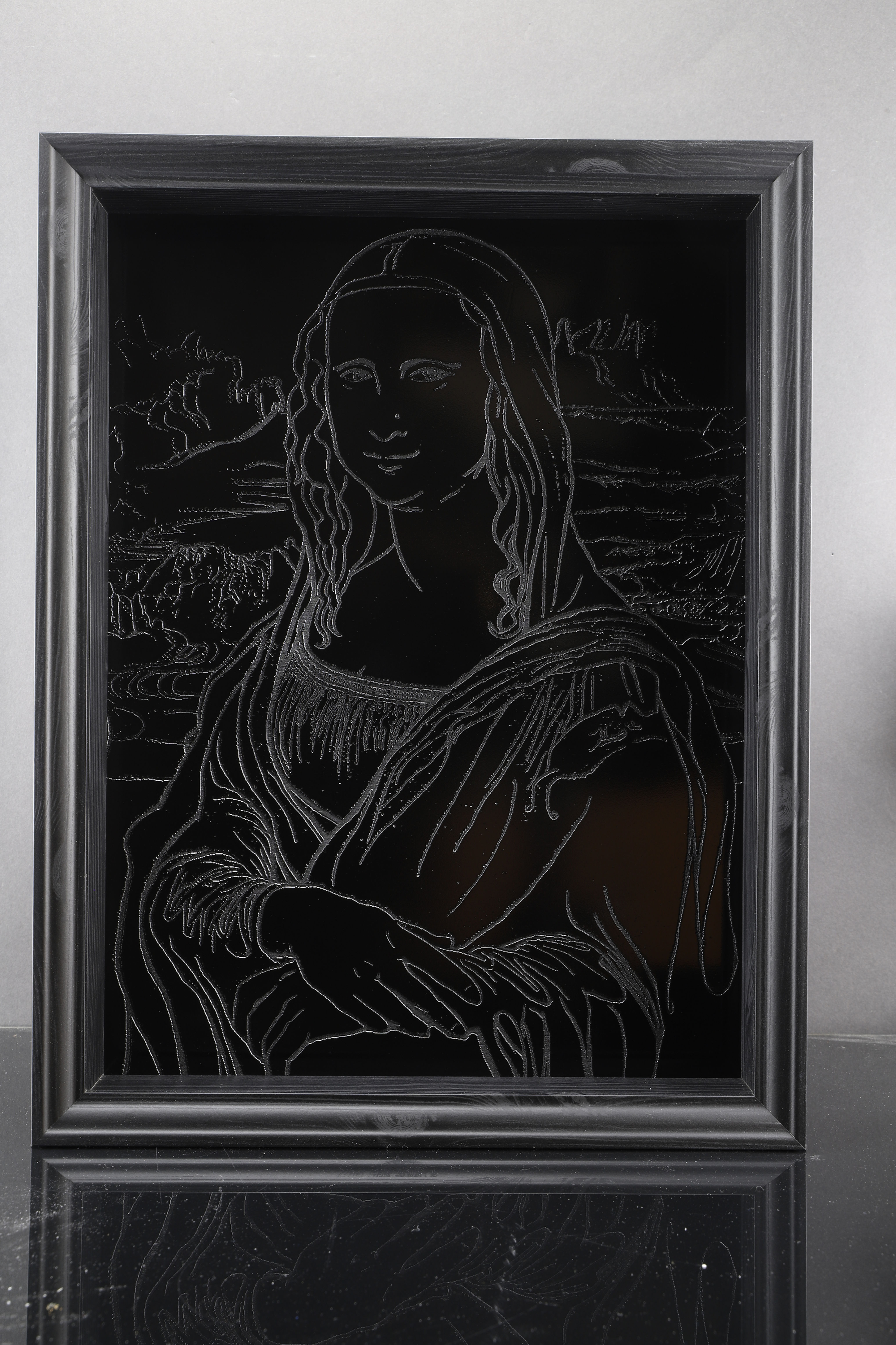 Only Black Mona Lisa