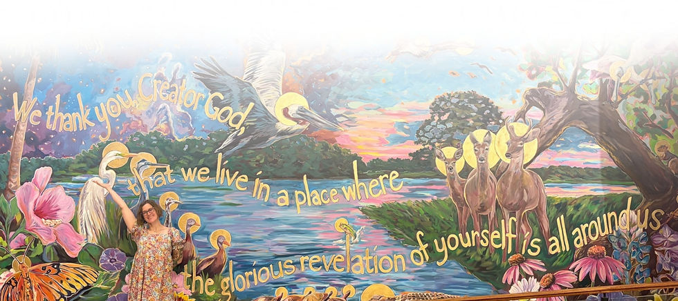 Rebecca Steele Painter Artist Muralist Mural Houston