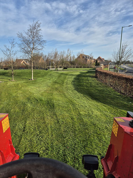 Ride on Mower Open Space