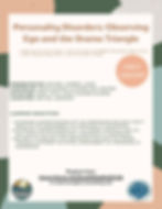 Personality Disorder Training