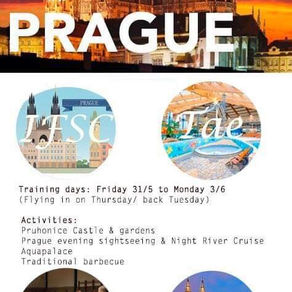 Save the date! 4th annual Training Camp in the Czech Republic