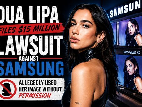Dua Lipa Files $15 Million Lawsuit Against Samsung