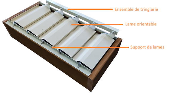 systeme bioclimatique pour pergola bois