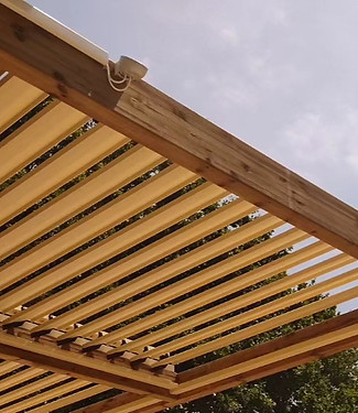 pergola bioclimatique bois
