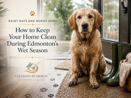 Rainy Days and Muddy Paws: How to Keep Your Home Clean During Edmonton's Wet Season