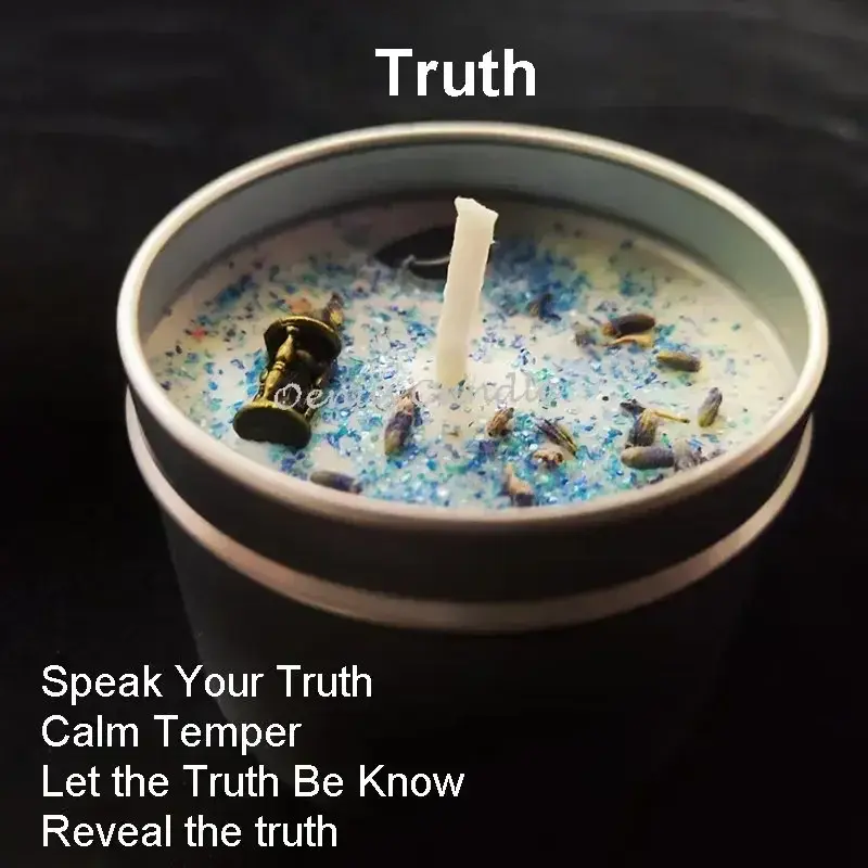 Thumbnail: Manifestation Candle – Vintage Soy Wax Jar for Calm, Clarity & Removing Blocks