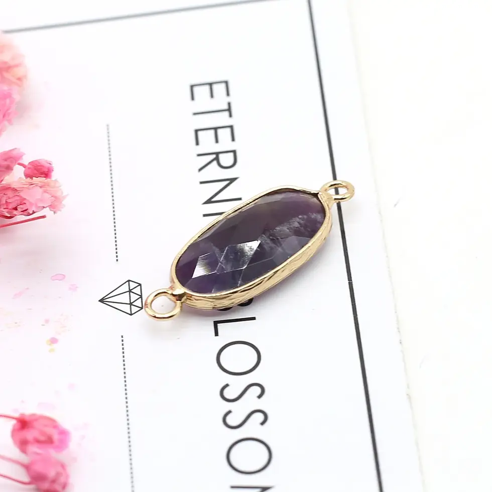 Thumbnail: 💜 Calm & Clarity: Natural Amethyst Crystal Pendant for Healing & Protection