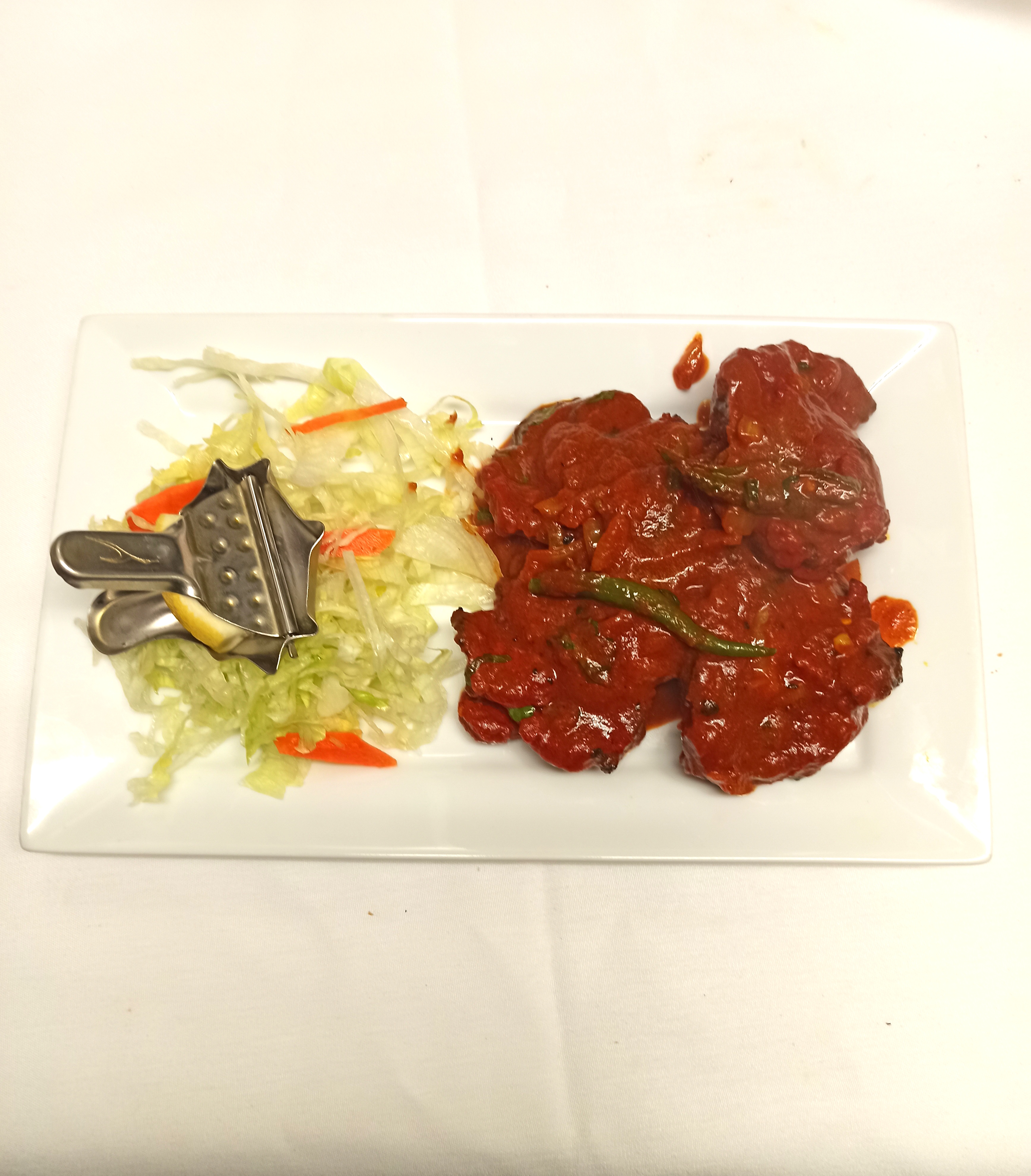 Arranged Food and Objects