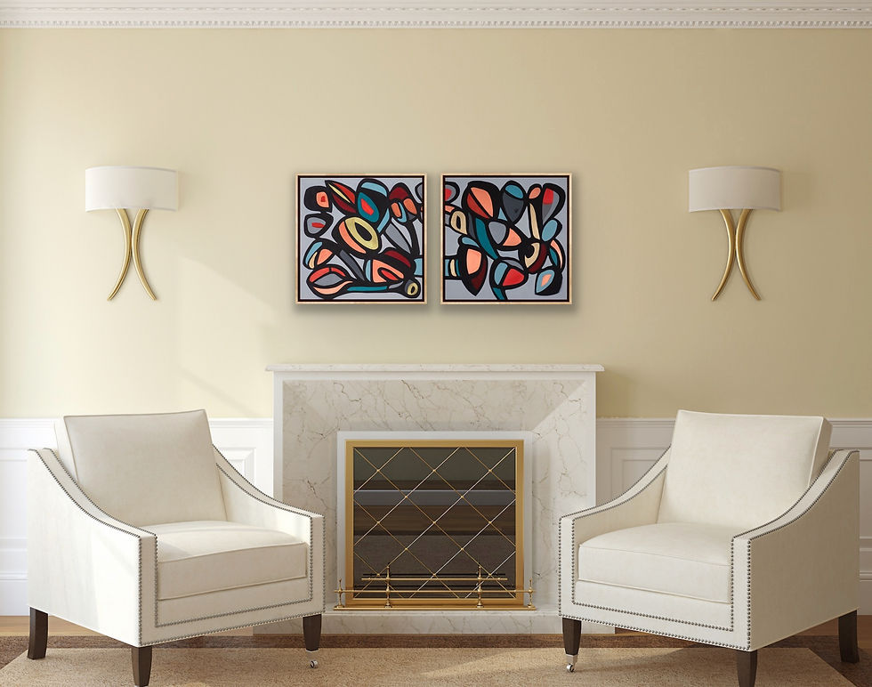 Thumbnail: Modern Stickley Diptych