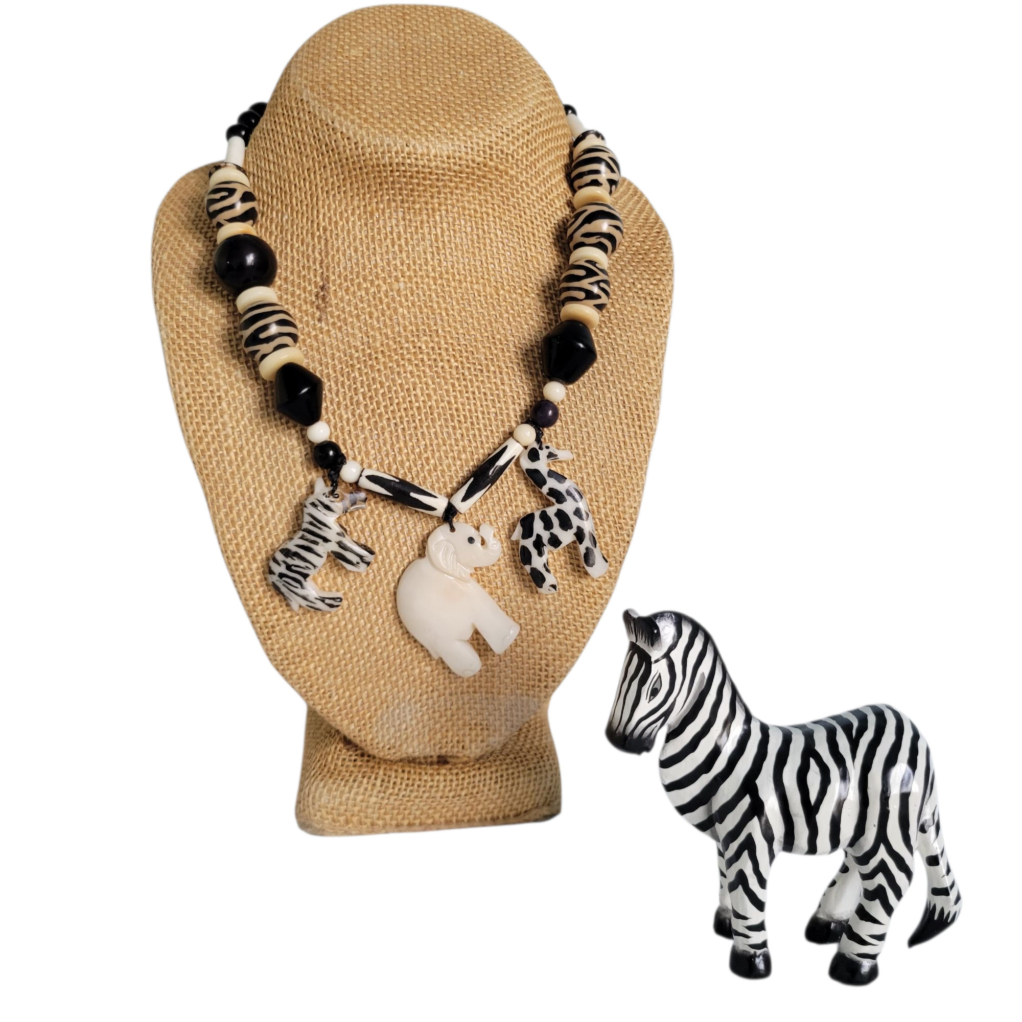 Mother Africa Safari-inspired necklace by Allie