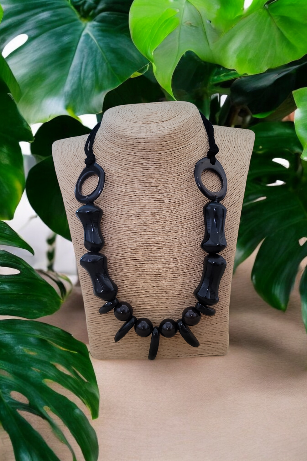 Thumbnail: The bear claws tagua cruelty-free necklace