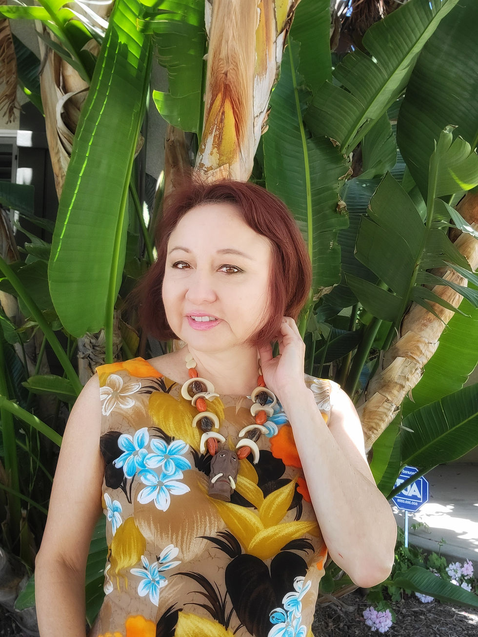Thumbnail: Bali Hai unisex necklace in earth tones