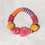 Thumbnail: Funky Chunky tagua beaded color block stretch bracelets fun colors