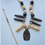 Thumbnail: Spirits of Head Hunters tagua and bone tribal necklace