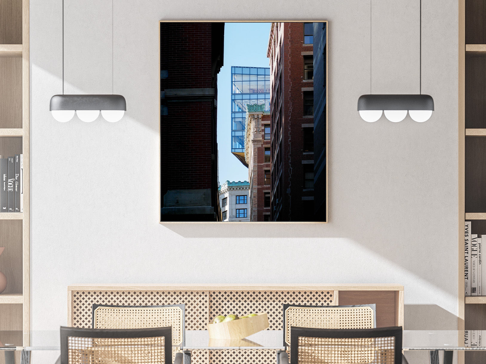 Diseños Geométricos - Fotografía decorativas con marco