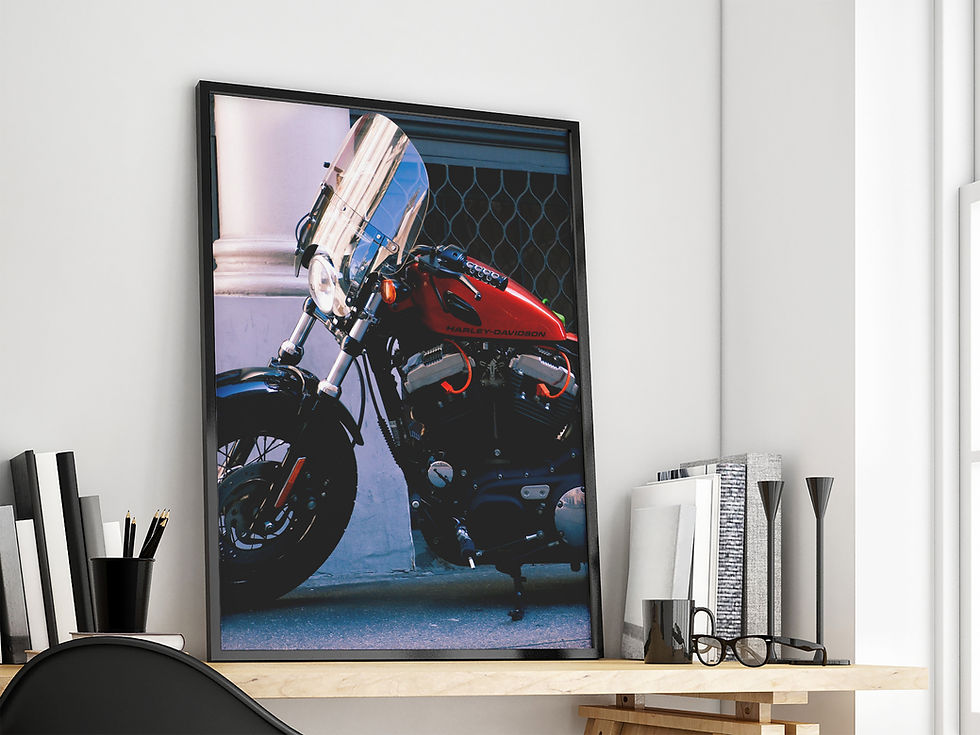 Thumbnail: Colores y sorpresas de la ciudad - Fotografía decorativas con marco