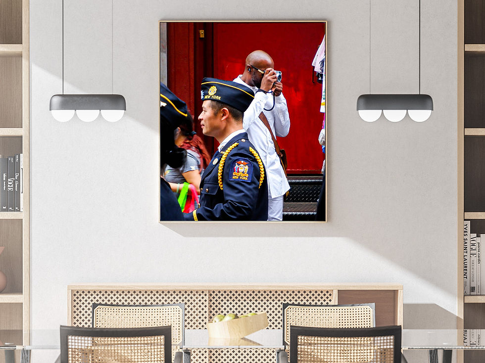 Thumbnail: Colores y sorpresas de la ciudad - Fotografía decorativas con marco