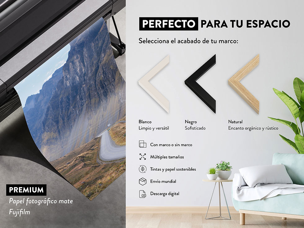 Miniatura: Aventura en la Naturaleza - Fotografía decorativas con marco