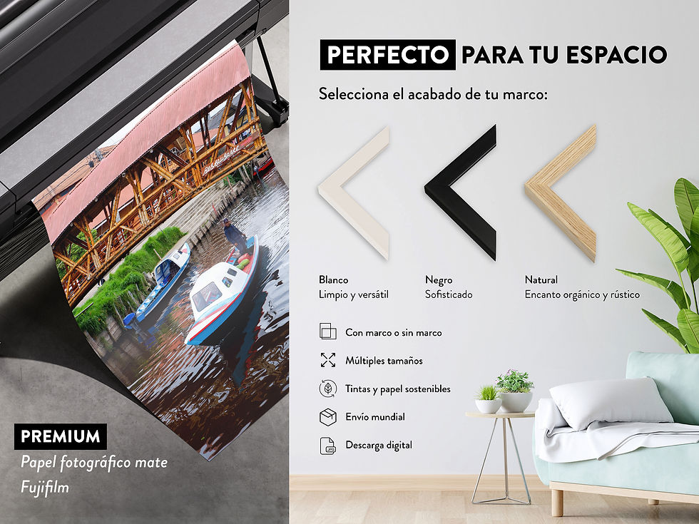 Thumbnail: Sur de Colombia y Ecuador - Fotografía decorativas con marco