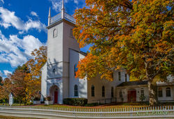 Old Saint Andrew's Church in Fall
