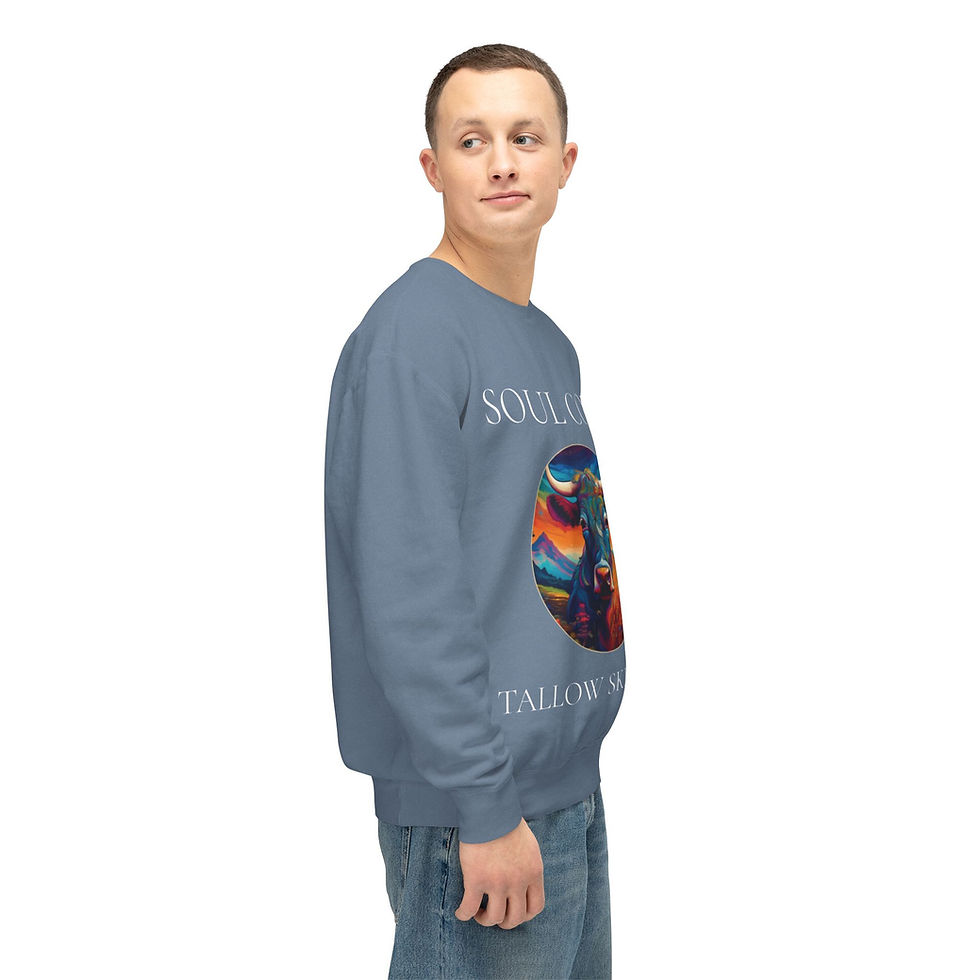 Thumbnail: Soul Cow Comfort Colors Crewneck Sweatshirt