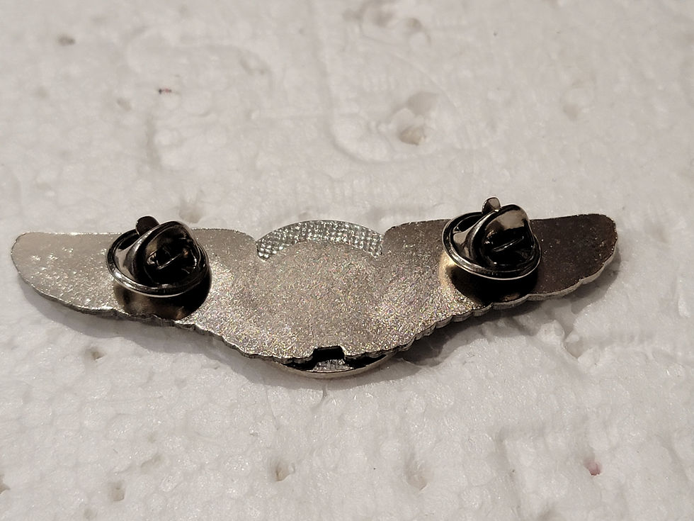 Thumbnail: Novelty US Air Force Wings Third Air Force Clutch Back 791
