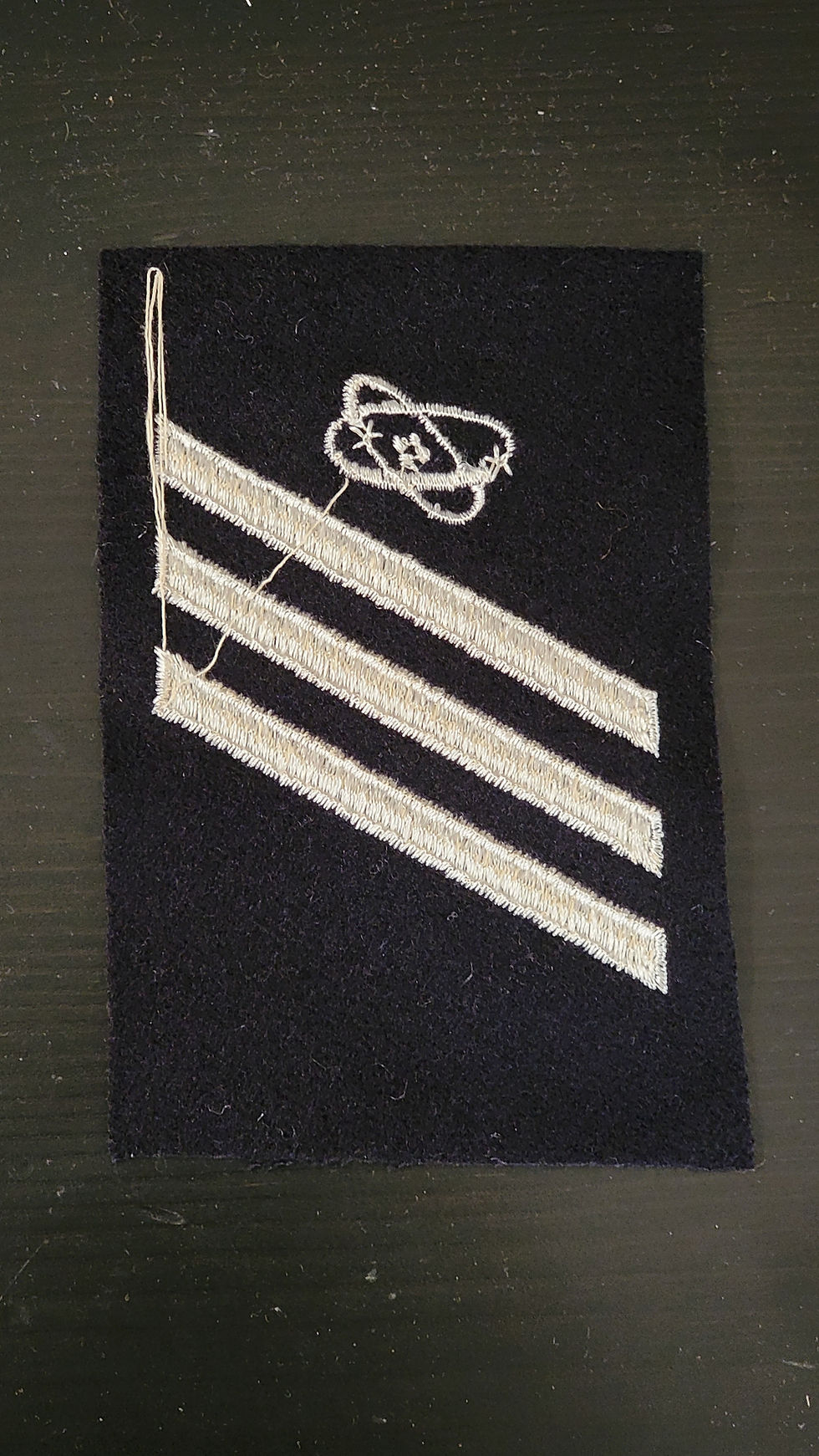 Thumbnail: Vietnam US Navy Non Rated Mark Electronics Technician E3 Blue Black