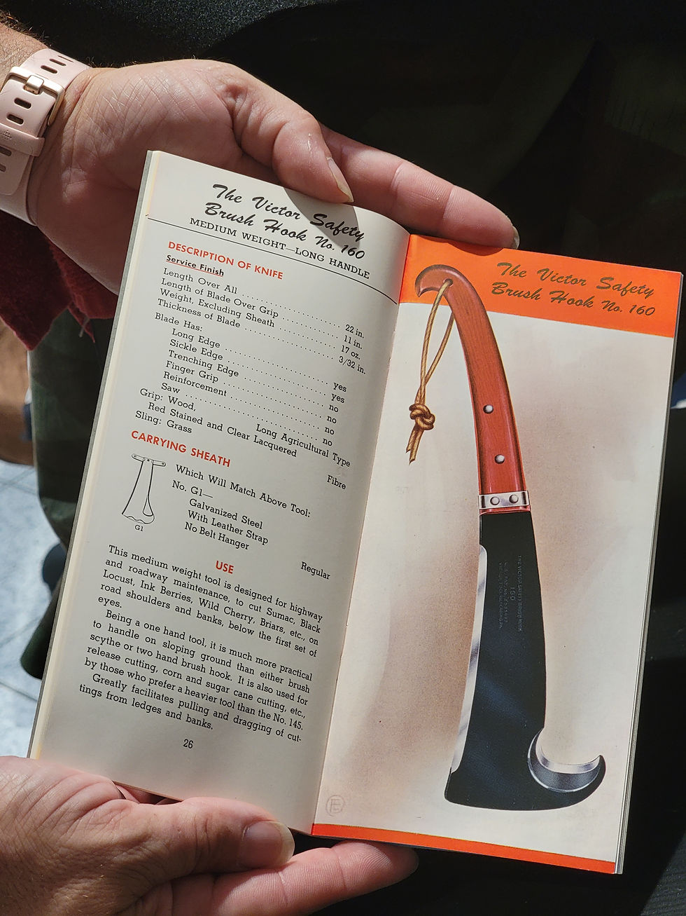 Thumbnail: US WWII Era "The Woodsman's Pal The Planter's Pal" LC-14-B Brochure