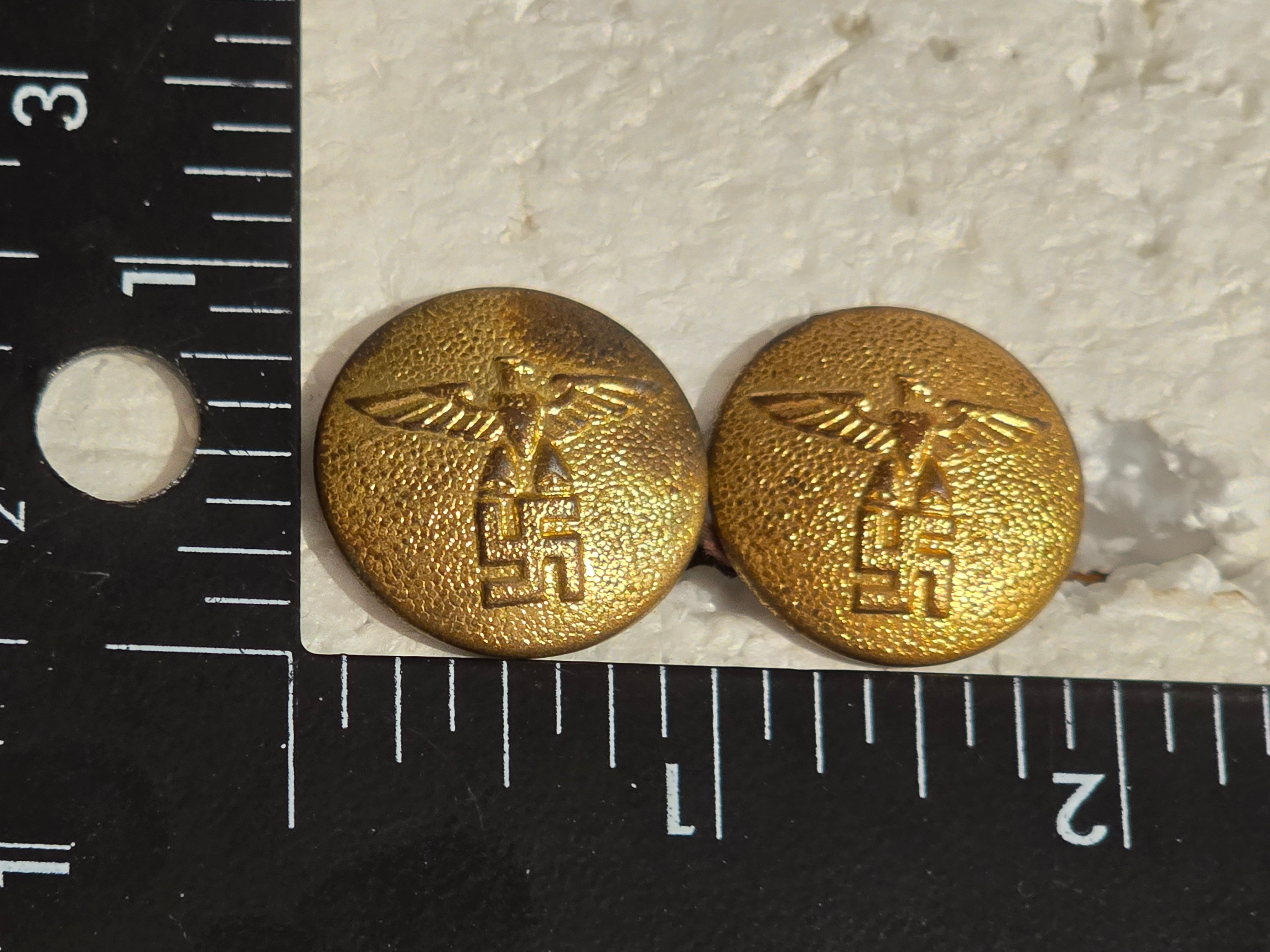 Original WW2 German Political Buttons