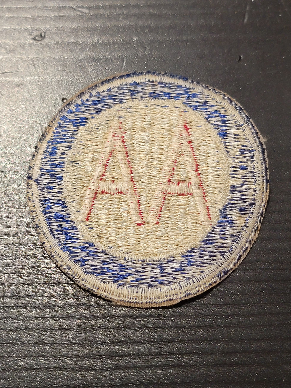 Thumbnail: Original WW2 US Army Anti Aircraft Command Patch 698