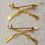 Thumbnail: Reproduction WW2 US Army Infantry Officers Collar Brass Pin Backing
