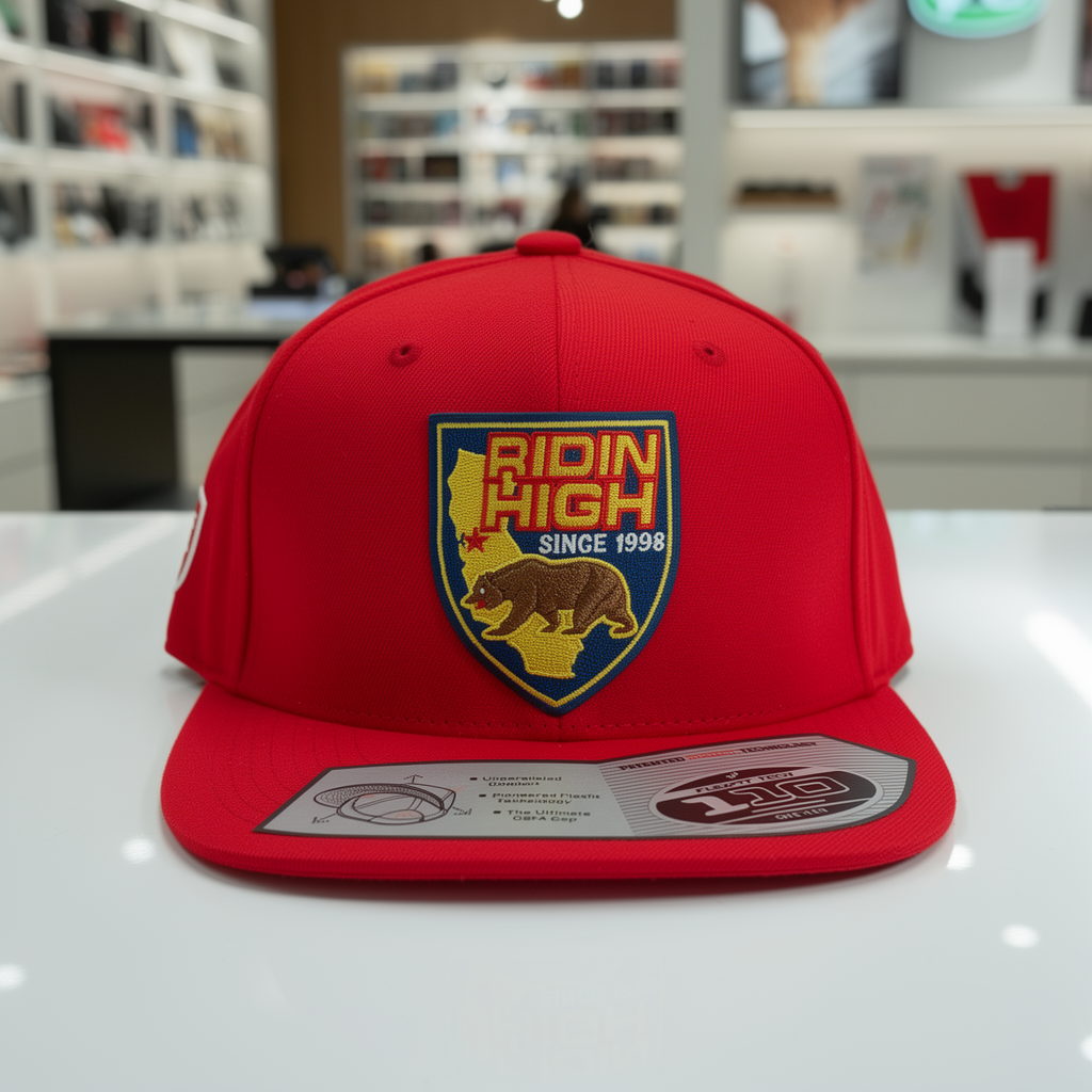 RIDIN HIGH CALI FIRE SNAPBACK