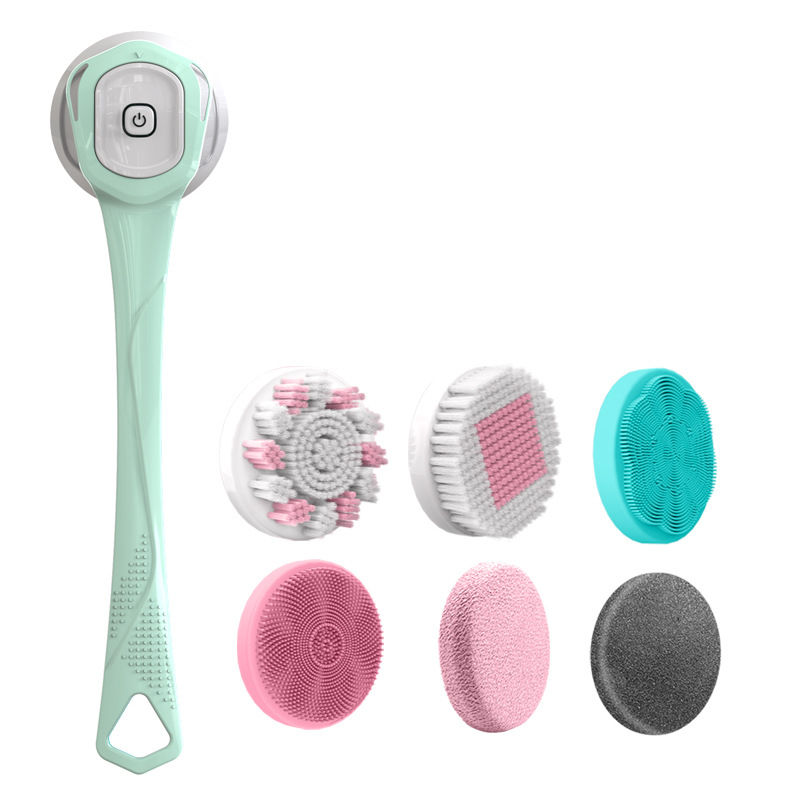 Thumbnail: Electric Body Scrub Brush with Multiple Attachments
