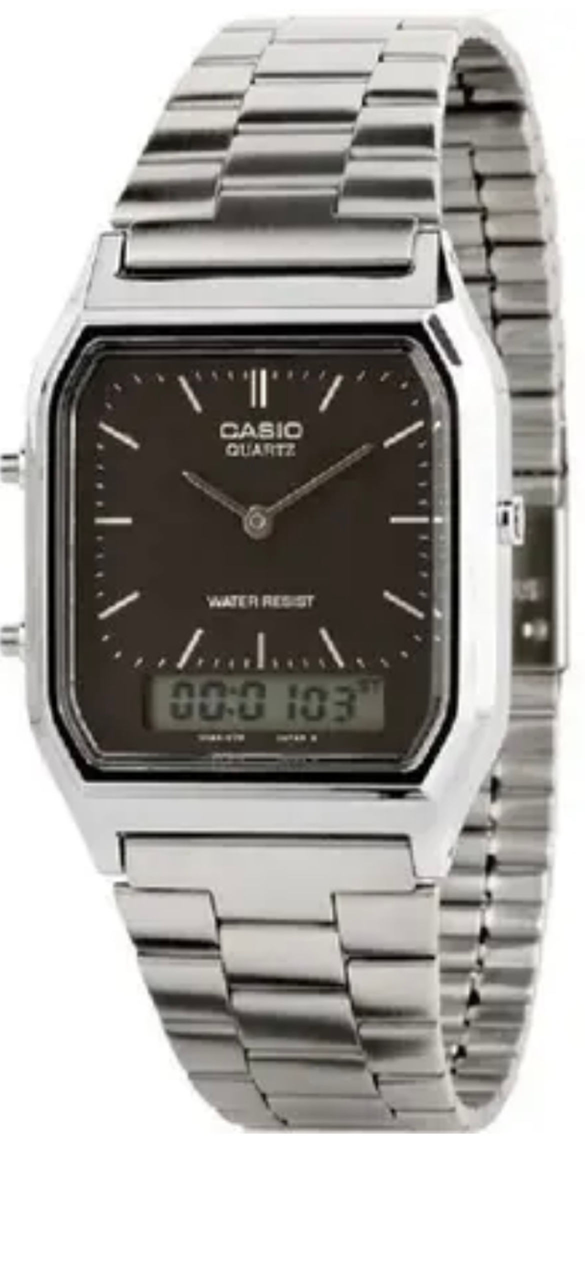 Relógio Casio Prateado 