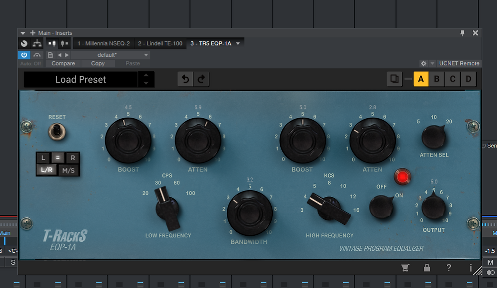 Pultec EQP-1A IK Multimedia TR5 EQP-1A Program Equalizer