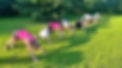 Group exercise outside
