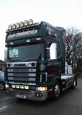 a scania truck